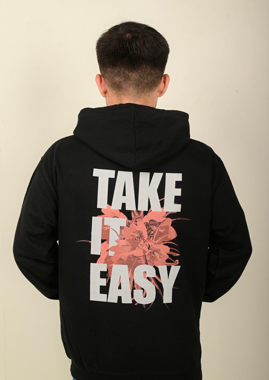 “Take It Easy” Graphic Hoodie